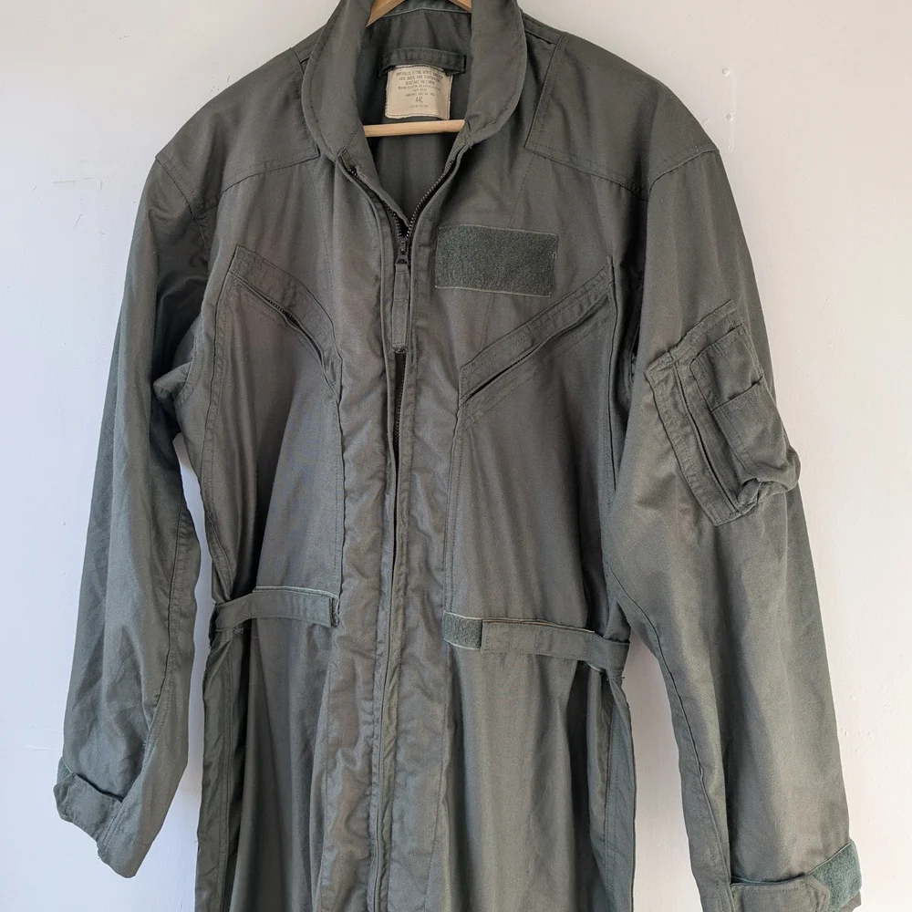 Vintage 1975 US Armed Forces CWU-27/P Flightsuit – 44L - Picture 4 of 15